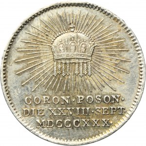 Austria, Franz II, Coronation token Pressburg 1830