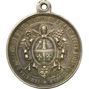 Medal 50. rocznica święceń biskupich papieża Leona XIII 1893