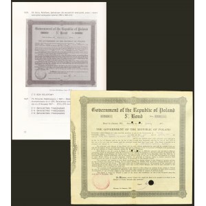 Obligation 5 % RP 1925, bon de secours - RARE ILLIMITÉE - ILLUSTRÉE