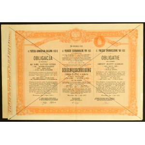 4% Railway Conversion Loan 1933, bond $4,228.04