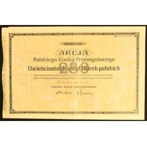 Polski Bank Przemysłowy S.A., 280 mkp 1.01.1921
