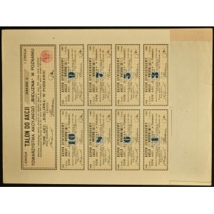 Underwear Joint Stock Society, 1,000 mkp, Issue I.