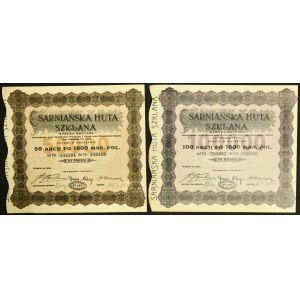 Sarniańska Huta Szklana S.A., 50 x 1.000 mkp oraz 100 x 1.000 mkp, Emisja III (2 szt.)