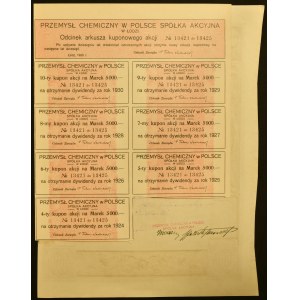 Przemysł Chemiczny w Polsce S.A., 5 x 1 000 mkp, Édition I, enregistrée