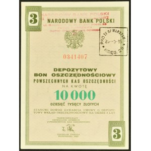 PKO 3-year Deposit Savings Bond, PLN 10,000.