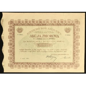 Powszechny Bank Kredytowy S.A., 50 x 280 mkp 1923, Emisja VI