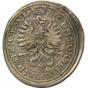 Silesia, Duchy of Oels, Karl Friedrich, 6 Kreuzer Oels 1713 CVL