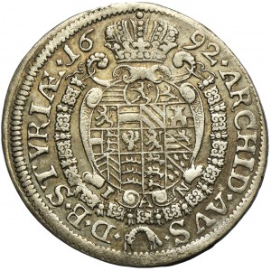Austria, Leopold I, 6 Krajcarów Graz 1692 IAN