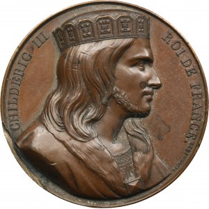 Francja, Medal władcy Francji, Childeryk III 1839