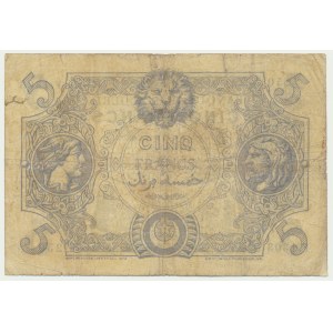 Algérie, 5 francs 1917
