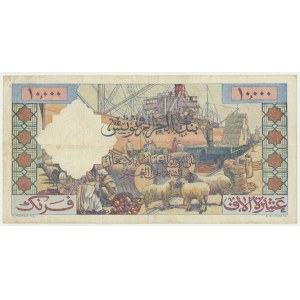 Algeria, 10.000 Francs 1955