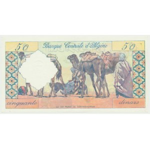 Algeria, 50 Dinars 1964