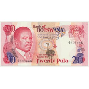 Botswana, 20 Pula (1982)