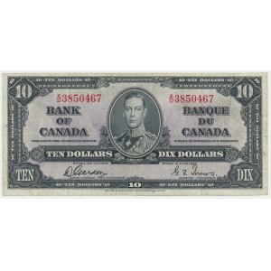 Canada, 10 Dollars 1937
