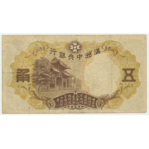 China, Manchukuo, 50 Fen = Jiao (1935)