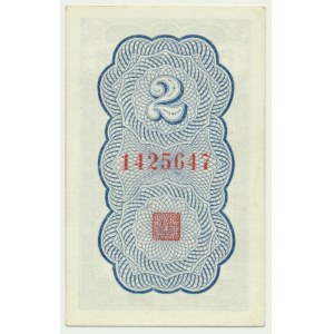Chiny, Zhejiang, 2 centy (1938)