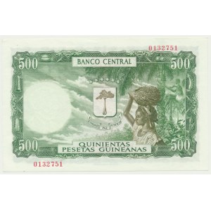 Equatorial Guinea, 500 Pesetas 1969