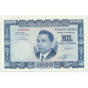 Equatorial Guinea, 1.000 Pesetas 1969