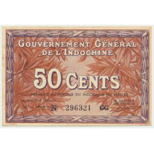 Indochiny, 50 centów (1939)