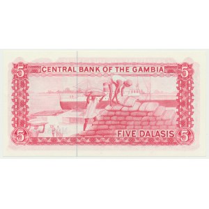 Gambia, 5 Dalasis (1972-1986)