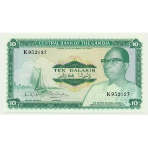 Gambia, 10 Dalasis (1987-1990)