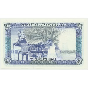 Gambia, 25 Dalasis (1987-1990)