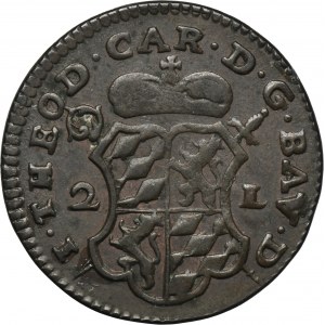 Belgicko, biskupstvo Liege, John Theodor Wittelsbach, 2 Liardy 1751