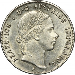 Austria, Franz Joseph I, 20 Kreuzer Karlsburg 1854 E