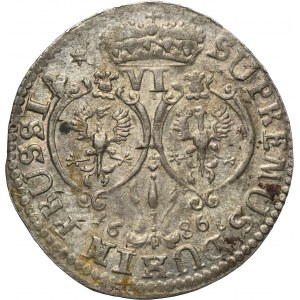 Germany, Brandenburg-Prussia, Friedrich Wilhelm, 6 Groschen Königsberg 1686 BA