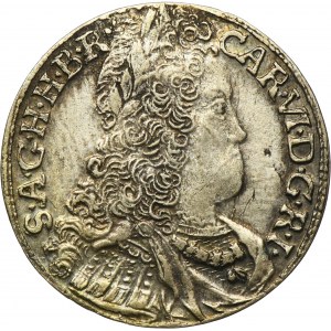 Austria, Karl VI, 3 Kreuzer Hall 1726