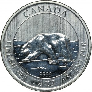 Canada, Elizabeth II, 8 Dollars Ottawa 2013 - Polar Bear