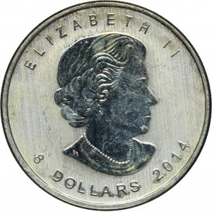 Canada, Elizabeth II, 8 Dollars Ottawa 2014 - Arctic Fox
