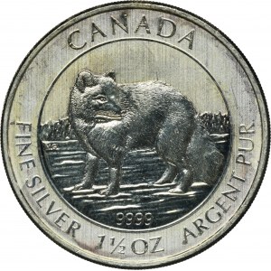 Canada, Elizabeth II, 8 Dollars Ottawa 2014 - Arctic Fox