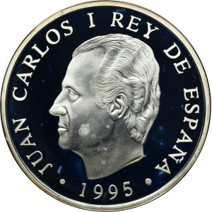 Spain, Juan Carlos, 2.000 Pesetas Madrid 1995 - Capercaillie