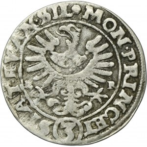 Silesia, Evangelical states, 3 Kreuzer Breslau 1634 HR