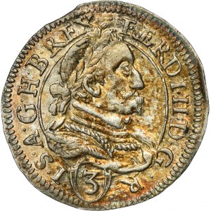 Austria, Ferdinand II, 3 Kreuzer Graz 1630