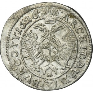 Austria, Ferdinand II, 3 Kreuzer Sankt Pölten 1626