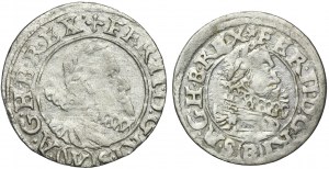 Set, Austria, Ferdinand II, 1 Kreuzer (2 pcs.)