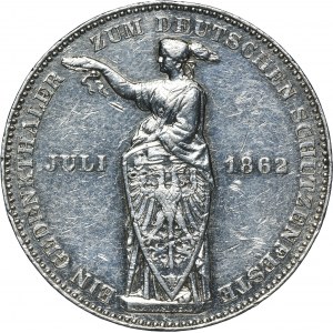 Germany, Free City of Frankfurt, Thaler 1862