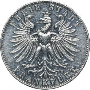 Germany, Free City of Frankfurt, Thaler 1862