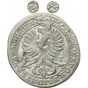 Silesia, Duchy of Oels, Silvius II Friedrich, 3 Kreuzer Oels 1695 IIT - RARE