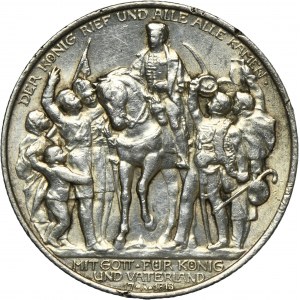 Allemagne, Royaume de Prusse, Guillaume II, 2 Marks Berlin 1913 A