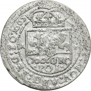 John II Casimir, Tymf Krakau 1665 AT - SALV - UNLISTED