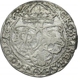 Sigismund III Vasa, 6 Groschen Krakau 1626