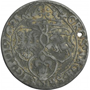Sigismund III Vasa, 6 Groschen Krakau 1623 - FORGERY