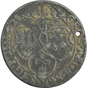 Sigismund III Vasa, 6 Groschen Krakau 1623 - FORGERY