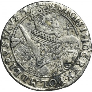 Sigismund III Vasa, 1/4 Thaler Bromberg 1622 - PRVS M - UNLISTED