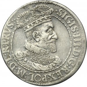 Sigismund III Vasa, 1/4 Thaler Danzig 1617 - PRVS:*