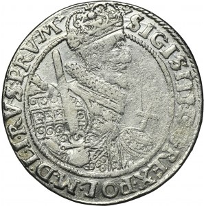 SIgismund III Vasa, 1/4 Thaler Bromberg 1622 - PRV M - RARE