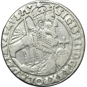 Sigismund III Vasa, 1/4 Thaler Bromberg 1624 - PRVS M